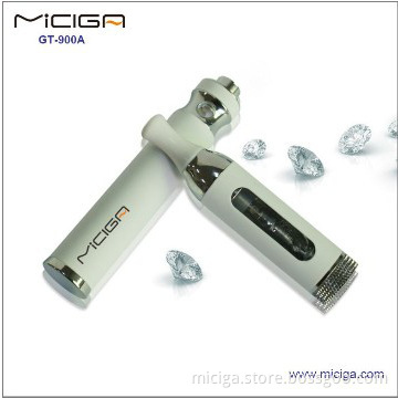 stainless steel e-cigarette, unique design GT atomizer high vapor ecig